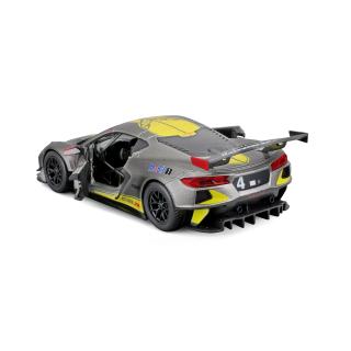 Chevrolet Corvette C8.R #4 silber Burago 1:24