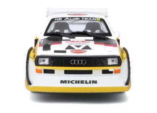 Audi Sport Quattro S1 1985 #5 Röhrl/Geistdörfer Gruppe-B Burago 1:24 Metallmodell