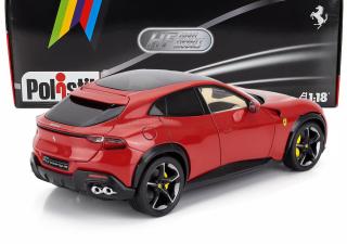 FERRARI PUROSANGUE (2022) - ROSSO CORSA (with cream interieur) Polistil 1:18