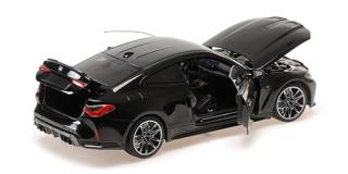 BMW M4 - 2024 - BLACK METALLIC Minichamps 1:18 Metallmodell mit zu öffnenden Hauben und Türen!