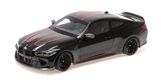 BMW M4 CSL – 2023 – BLACK Minichamps 1:18 Metallmodell mit zu öffnenden Türen und Haube(n)