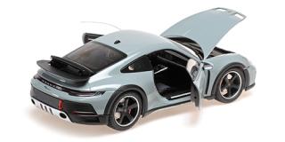 PORSCHE 911 DAKAR - 2022 - GREEN METALLIC Minichamps 1:18 Metallmodell mit zu öffnenden Türen und Haube(n)