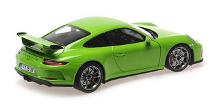 PORSCHE 911 GT3 – 2018 – YELLOW/GREEN (SHMEE 150) Minichamps 1:18