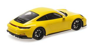 PORSCHE 911 (992) GT3 TOURING - 2022 - YELLOW W/BLACK WHEELS  Minichamps 1:18 Resinemodell, Türen, Motorhaube... nicht zu öffnen