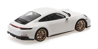 PORSCHE 911 (992) GT3 TOURING - 2022 - WHITE W/NEODYME WHEELS Minichamps 1:18 Resinemodell, Türen, Motorhaube... nicht zu öffnen