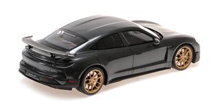 PORSCHE TAYCAN TURBO GT - 2024 - GREY Minichamps 1:18 Metallmodell, Türen, Motorhaube... nicht zu öffnen