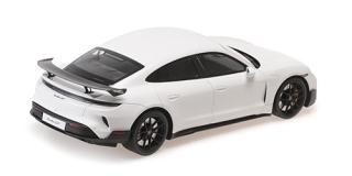 PORSCHE TAYCAN TURBO GT - 2024 - WHITE Minichamps 1:18 Metallmodell, Türen, Motorhaube... nicht zu öffnen