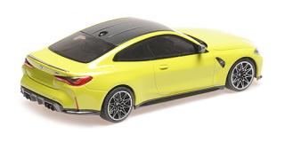 BMW M4 - 2020 - YELLOW Minichamps 1:18 Metallmodell, Türen, Motorhaube... nicht zu öffnen