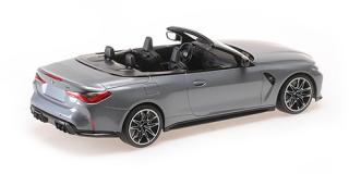 BMW M4 CABRIOLET - 2020 - GREY METALLIC Minichamps 1:18 Metallmodell, Türen, Motorhaube... nicht zu öffnen