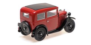 BMW DIXI - 1928 - DARK RED Minichamps 1:18 Metallmodell, Türen, Motorhaube... nicht zu öffnen