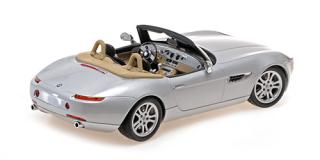 BMW Z8 ROADSTER - 2000 - SILVER Minichamps 1:18 Metallmodell, Türen, Motorhaube... nicht zu öffnen