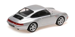 PORSCHE 911 (993) - 1993 - SILVER Minichamps 1:18 Metallmodell, Türen, Motorhaube... nicht zu öffnen