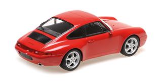PORSCHE 911 (993) - 1993 - RED Minichamps 1:18 Metallmodell, Türen, Motorhaube... nicht zu öffnen