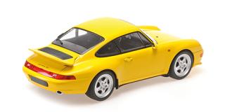 PORSCHE 911 RS (993) - 1994 - YELLOW Minichamps 1:18 Metallmodell, Türen, Motorhaube... nicht zu öffnen