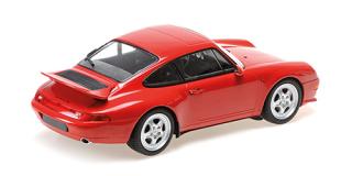 PORSCHE 911 RS (993) - 1994 - RED Minichamps 1:18 Metallmodell, Türen, Motorhaube... nicht zu öffnen