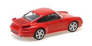 PORSCHE 911 (993) TURBO - 1995 - RED Minichamps 1:18 Metallmodell, Türen, Motorhaube... nicht zu öffnen