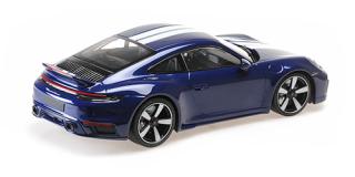 PORSCHE 911 (992) SPORT CLASSIC – 2022 – BLUE METALLIC Minichamps 1:18 Metallmodell, Türen, Motorhaube... nicht zu öffnen