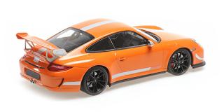 PORSCHE 911 GT3 RS 4.0 - 2011 - ORANGE Minichamps 1:18 Metallmodell, Türen, Motorhaube... nicht zu öffnen