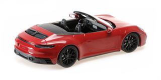 PORSCHE 911 CARRERA 4 GTS CABRIOLET - 2020 - RED Minichamps 1:18 Metallmodell, Türen, Motorhaube... nicht zu öffnen