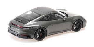 PORSCHE 911 CARRERA 4 GTS - 2020 - GREEN METALLIC Minichamps 1:18 Metallmodell, Türen, Motorhaube... nicht zu öffnen