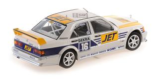 MERCEDES-BENZ 190E 2.5-16 EVO 1 – TEAM MS-JET-RACING – FRANK BIELA – DTM 1990 Minichamps 1:18 Metallmodell, Türen, Motorhaube... nicht zu öffnen