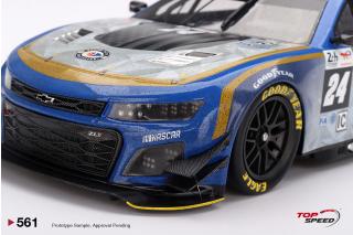 CHEVROLET CAMARO GARAGE 56 ZL1 Button/Johnson/Rockenfeller #24 HENDRICK MOTORSPORTS LE MANS 24 HRS 2023 POST-RACE WEATHERED TSM Model 1:18 Resinemodell (Türen, Motorhaube... nicht zu öffnen!)