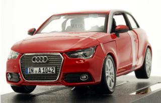 Audi A1 rot Burago 1:24