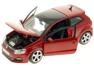 VW Polo GTI rot Burago 1:24