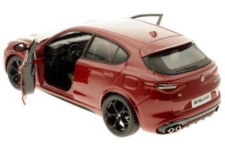 Alfa Romeo Stelvio rot Burago 1:24