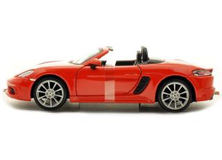 Porsche 718 Boxster orange Burago 1:24