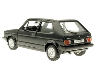 Volkswagen Golf MK1 GTI 1979 schwarz Burago 1:24