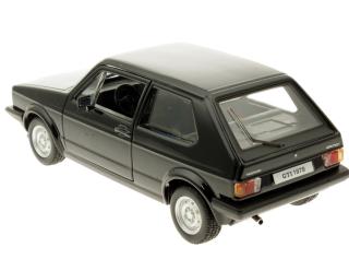 Volkswagen Golf MK1 GTI 1979 schwarz Burago 1:24