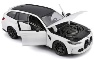 BMW M3 Touring (G81) weiß Burago 1:24