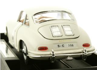 Porsche 356 B Coupe weiss Bijoux Collezione Burago 1:24