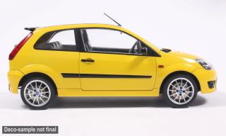 Ford Fiesta Champ, gelb, 2007 MCG 1:18 Metallmodell, Türen und Hauben nicht zu öffnen