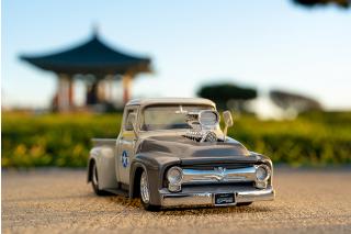 Ford Pickup 1956 Street Fighter Jada 1:24 Hollywood Rides