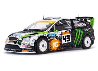 Ford Focus RS St. Petersburg Russia (Ken Block) #43 WRC 2010  SunStar Metallmodell 1:18