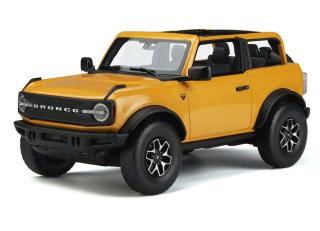 Ford Bronco Badlands - Cyber Orange - 2021 GT Spirit 1:18 Resinemodell (Türen, Motorhaube... nicht zu öffnen!)