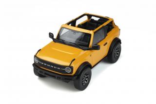 Ford Bronco Badlands - Cyber Orange - 2021 GT Spirit 1:18 Resinemodell (Türen, Motorhaube... nicht zu öffnen!)