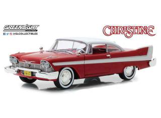Plymouth Fury *Christine* With Clear Windows, red/white Greenlight 1:24