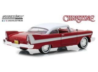 Plymouth Fury *Christine* With Clear Windows, red/white Greenlight 1:24