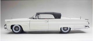 Lincoln Continental MKIII 1958 Close Convertible Starmist White (beige) SunStar Metallmodell 1:18