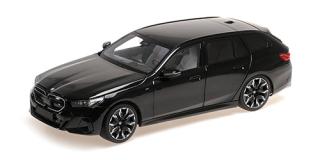 BMW i5 M60 TOURING - 2024 - BLACK METALLIC Minichamps 1:18 Metallmodell mit zu öffnenden Hauben und Türen!