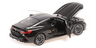 BMW M8 COUPE - BLACK METALLIC - 2020 Minichamps 1:18 Metallmodell (Türen zu öffnen!)