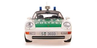 PORSCHE 911 (993) - 1993 - POLIZEI Minichamps 1:18 Metallmodell, Türen, Motorhaube... nicht zu öffnen