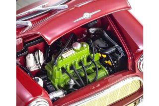 Morris Mini Minor (1964) - Cherry Red Kyosho 1:18 Metallmodell