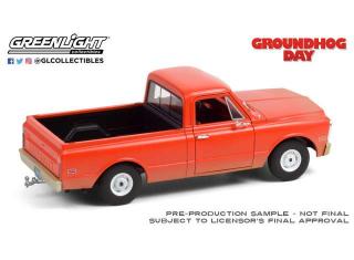 Chevrolet C-10 1971 *Groundhog Day 1993* Hollywood Series 13, red Greenlight 1:24