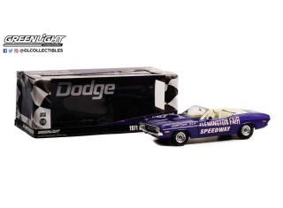 Dodge Challenger Convertible 1971 Flemington Fair Speedway Official Pace Car, purple Greenlight 1:18