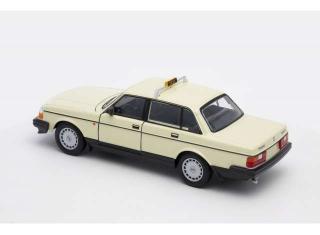 Volvo 240 GL 1986 Taxi Germany, cream-yellow Welly 1:24