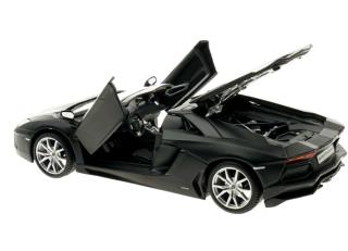 Lamborghini Aventador LP 700-4 Roadster mattschwarz Maisto Matte Black Series 1:24